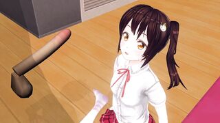 Uncensored Japanese Hentai anime blowjob