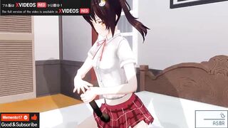 Uncensored Japanese Hentai anime handjob and blowjob ASMR Earphones recommended.