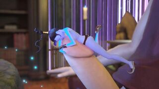 3DGSPOT - Crazy 3D Cartoon Threesome With Multiple Cocks And Two Busty Girls! UNCENSORED SEX!