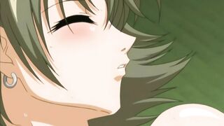 Hentai - Young Virgin Boy Begs a Busty MILF for Sex! [Uncensored] [Subtitled]