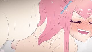 HENTAI PENIS EXTENDER ! Fucked a pink-haired girl,Porn,SEX (CARTOON ANIME)