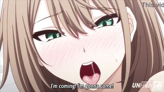 Busty Classmate Asks for Sex After Breaking Up - Hentai [Subtitled]