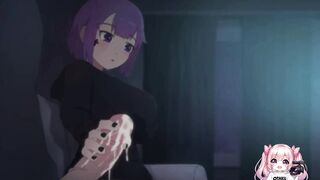 Anime boyfriend comes over to suck and fuck