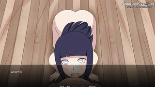 Naruto: Kunoichi Trainer | Hot 18yo Hinata Hyuga Teen Blowjob And Double Penetration Anal Sex. Her Tight Ass Gets Creampied | Naruto Anime Hentai Porn Game
