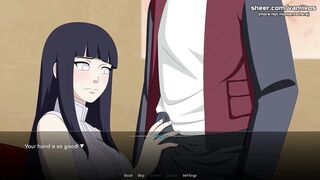 Naruto: Kunoichi Trainer | Hot 18yo Hinata Hyuga Teen Blowjob And Double Penetration Anal Sex. Her Tight Ass Gets Creampied | Naruto Anime Hentai Porn Game