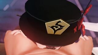 Anime Girl Hu Tao Fucks YOU - Genshin Impact Hentai Animation