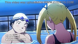Animated Hentai, big tits girl she wants to have sex