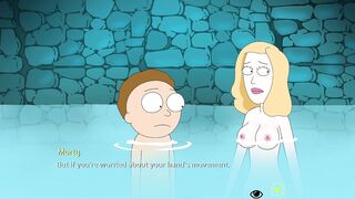 Rick and Morty:A Way Back Home (Family Pool Day) [60FPS][Ferdafs][No Commentary][Showcase] Beth, Morty, Summer, Morticia