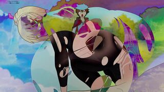 Darkness lured Kazuma with torn tights in a dog pose, and he fucked her from behind !Hentai,Cartoon,Parody,KonoSuba: God's Blessing on This Wonderful World !