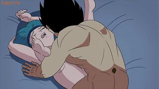 The True History of Trunks: Bulma and Vegeta | DBZ Animated xxx Parody