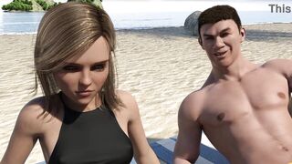 College girl cheats on her boyfriend with two black guys - Sandy Bay Diaries - Episode 1