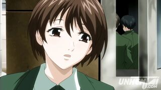 Pervert Gets Caught in the Women's Wardrobe - Hentai [Subtitled]