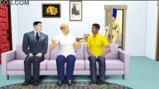 Lois Griffin's MYLF Party - Cartoon Hentai Orgy