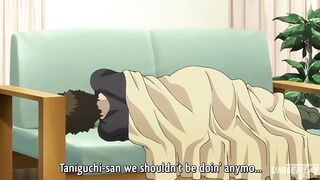 HENTAI - MILF Wife Cheating on her Husband While He Rests - [UNCENSORED] [SUBTITLED]