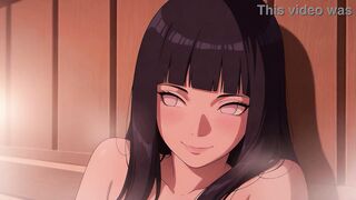 Hinata Hyuga Fucks a Stranger in a Hot Steamy Sauna! Naruto Anime Story Hentai AI-generated