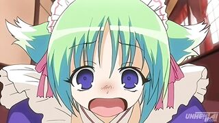 Busty Maid MILF Caught Fucking the Boss - Hentai Uncensored [Subtitled]