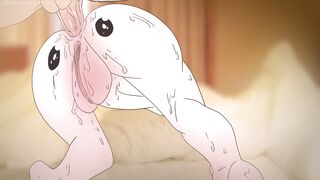 Piplup On The Butt of Bulma !Pokemon and dragon ball anime Hentai ( Cartoon 2d sex )porn