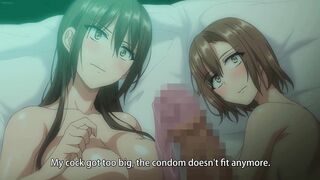 Big boobs in two anime hentai