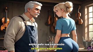 The Old Luthier - Animated Tales - AI-generated