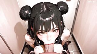 Anime Japanese Step Sister Begs for Cum! AI Generated Free Hentai