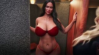 Pervert Stepson Helps Hot Busty Stepmom in The Fitting Room - The Synthetic 07 By RedCarbon - 3D Hentai Porn Game