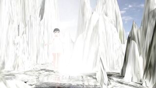 [Mixed Bathing] [Hot Spring Girls] Leo: Anime girls try mixed bathing in a remote area [without towels]