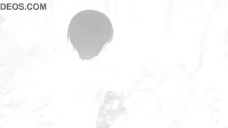 [Mixed Bathing] [Hot Spring Girls] Leo: Anime girls try mixed bathing in a remote area [without towels]