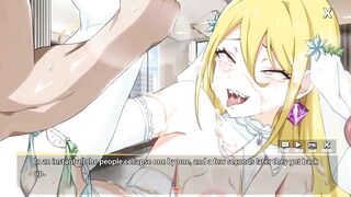 Pop Idol wedding sex and bukkake/creampie X - Angels (animated sex scenes part 2) - Hentai game