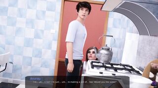 Stepsister's Best Friend Giving Me A Risky Blowjob - 3D Hentai Animated Porn - Milfy City