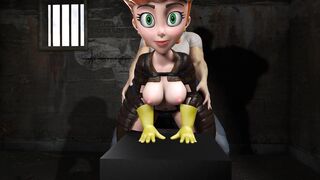 Dexter's Mom Bend Over Pounded Standing up Fallout and Dexter's Lab Parody