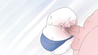 Gawr Gura forgot to turn off the stream before sex ! Anime hentai 2d ( Cartoon porn )
