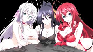 Anime - HS DxD - Live Wallpaper - Sexy - Rias Gremory Akeno Himejima Xenovia Quarta