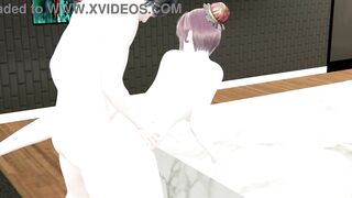 Erotic Anime Hentai Girl Fucked Until She Cums - 3D