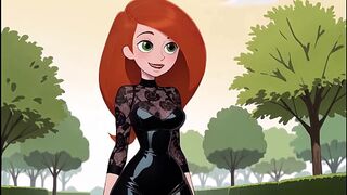 Redhead Cartoon Girl Sexy Black Lingerie Try On Haul Ai