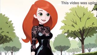 Redhead Cartoon Girl Sexy Black Lingerie Try On Haul Ai
