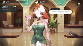 Big Tits Femdom MILF Boss Fucks Her Obedient Big Cock Employee. He Creampies Her Cougar Pussy | Hotel Tales (Steam Game) | Animated Hentai Game