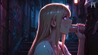 ATKINS ANIME HEAVEN - Insatiable Beauty Gets Pounded Hard In A Back Alley - [AI]