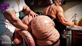 Big Ass Mature Bimbo Granny - Blowjob And Anal (Dirty Talk)