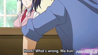 I fuck for my first time at my job with my boss - Anime Hentai