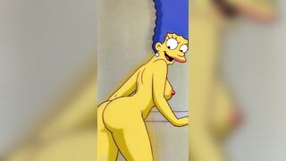 Marge Simpson anime hentai